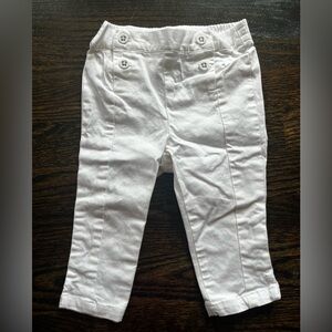 White Pants- Janie and Jack